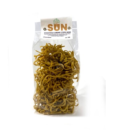 Scialatielli limone e pepe nero