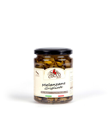 Melanzane Grigliate con olio extravergine di oliva
