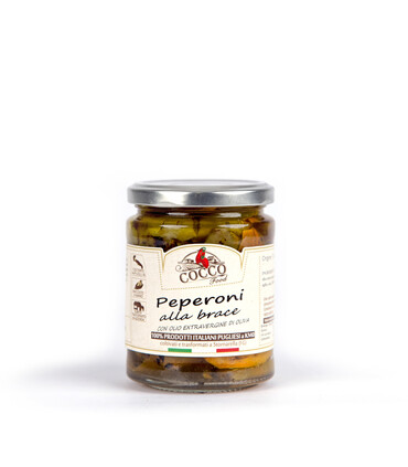 Peperoni Grigliati con olio extravergine di oliva