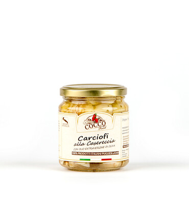 Carciofi alla Casereccia con olio extravergine di oliva