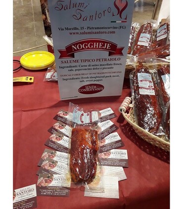 Noggheje - Salume tipico di Pietramontecorvino - 1kg