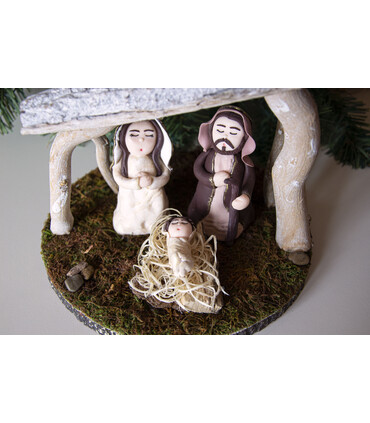 Natività in pasta polimerica